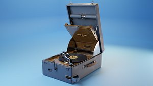 Gramophone 3D model