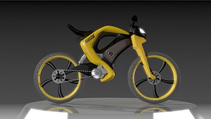3d model muv ebike