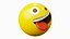 Dummes Gesicht Emoticon Emoji oder Smiley