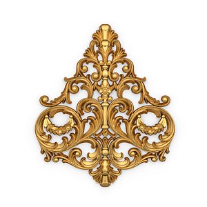 carved classic decorative ornament cnc 3d printing stl 58 model