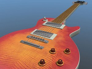 lightwave electric guitar epiphone les paul