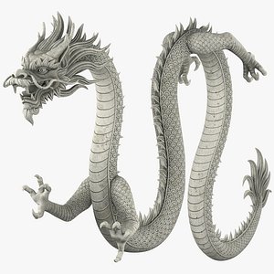 Chinese Dragon v3 Rigged