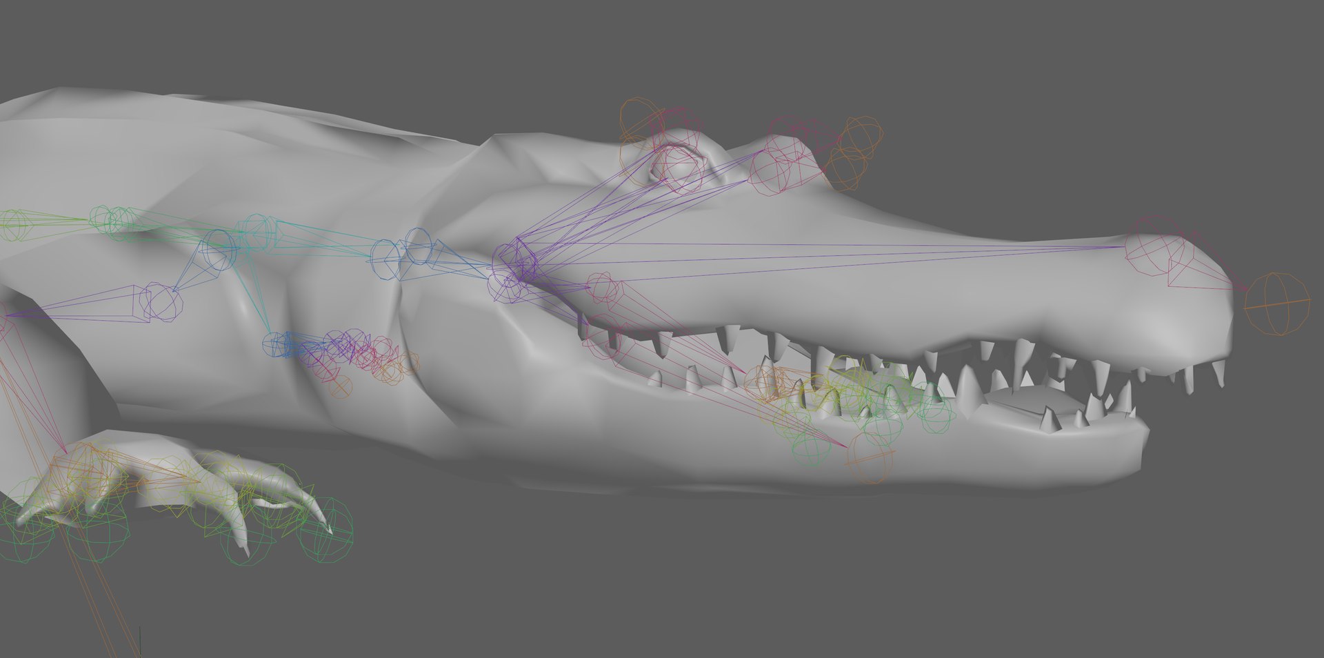 Crocodile Rig 3D - TurboSquid 2107289