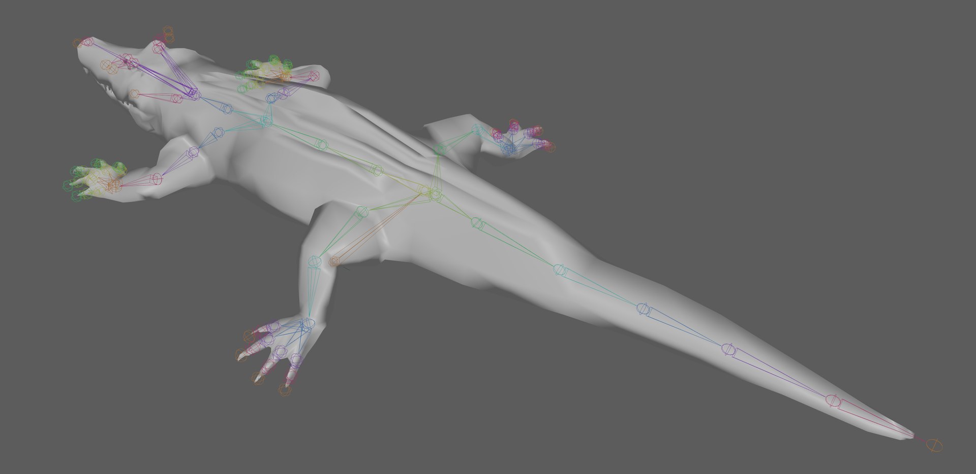 Crocodile Rig 3D - TurboSquid 2107289