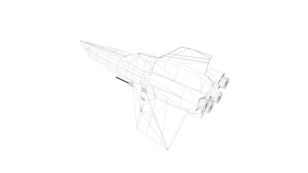 Jet fighter Red 3D model - TurboSquid 1844581