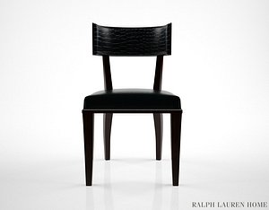 ralph lauren clivedon dining chair 3d model