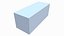 Frachtcontainer 20 Fuß ISO High und Low Poly PBR LOD