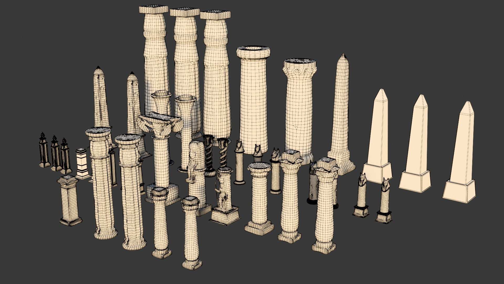 3D model Ancient Egyptian Pillars https://p.turbosquid.com/ts-thumb/8V/EtSYwF/6l/eg_col_20/jpg/1788407899/1920x1080/fit_q87/05d96d6a9c2bbc62819734581b0664ea367bec72/eg_col_20.jpg