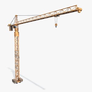tower crane 3D model