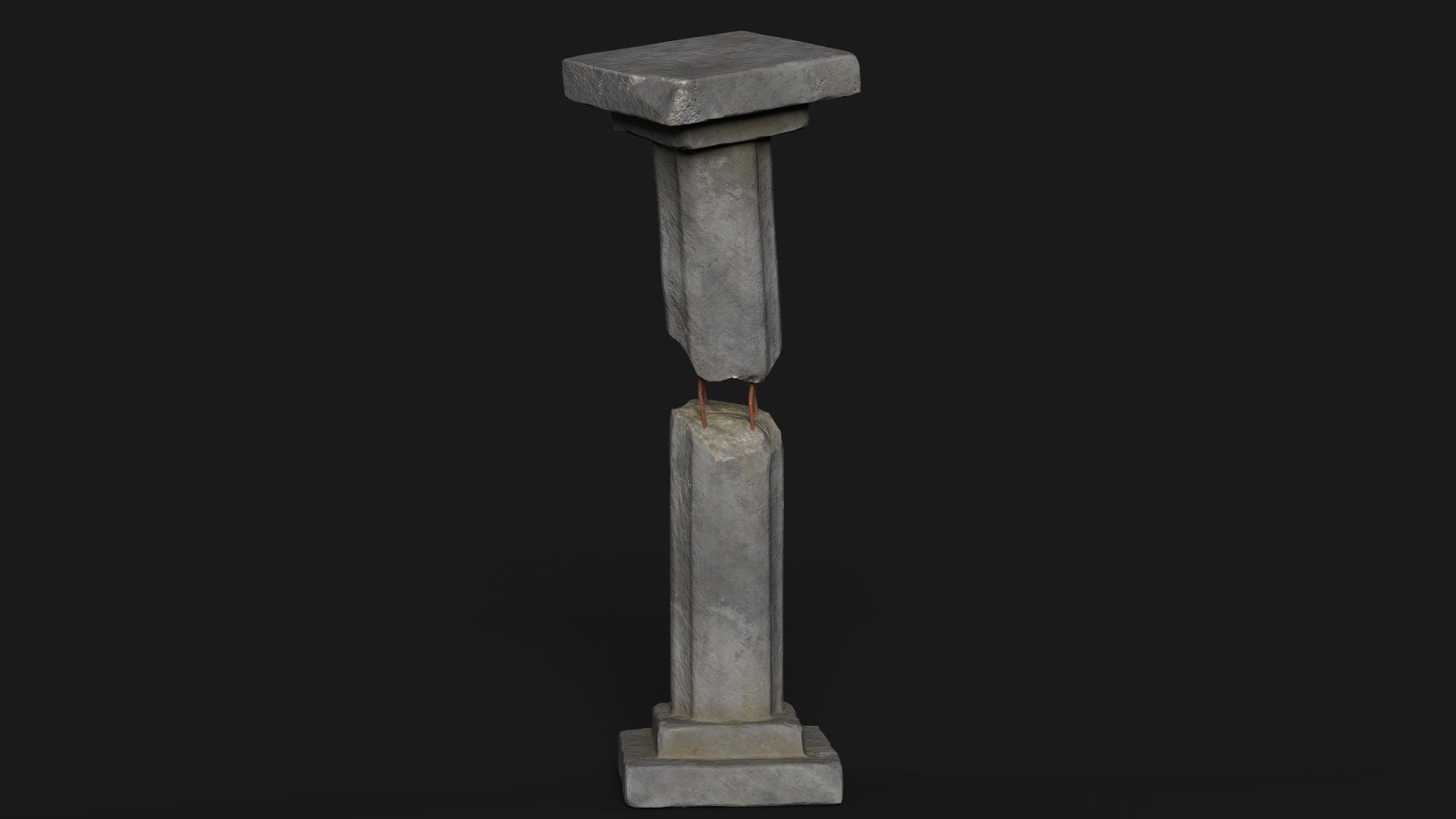 Broken Ancient Stone Pillar model https://p.turbosquid.com/ts-thumb/8V/KDNFJh/Wh/render2/jpg/1780491371/1920x1080/fit_q87/8a37c7568495756f4ebac31b707e2964e2489f7d/render2.jpg