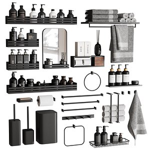 Bathroom Accessories 122 3D model