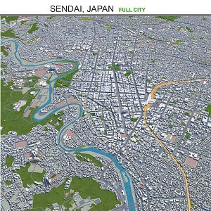 3D Sendai Japan
