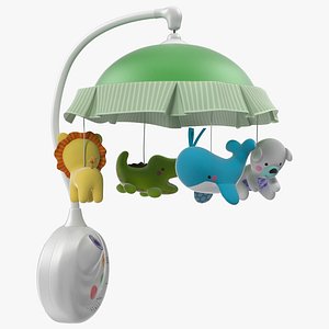 baby projector mobile 3D model