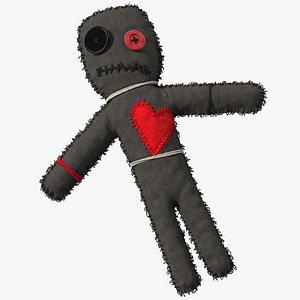 Voodoo Doll Dark 3D model