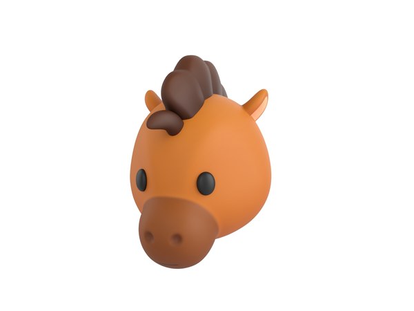 Prop140 Horse Head 3D