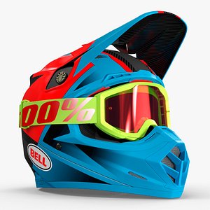 Bell Off-Road Motorcycle Helmet in Blue