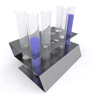 3d max test tube