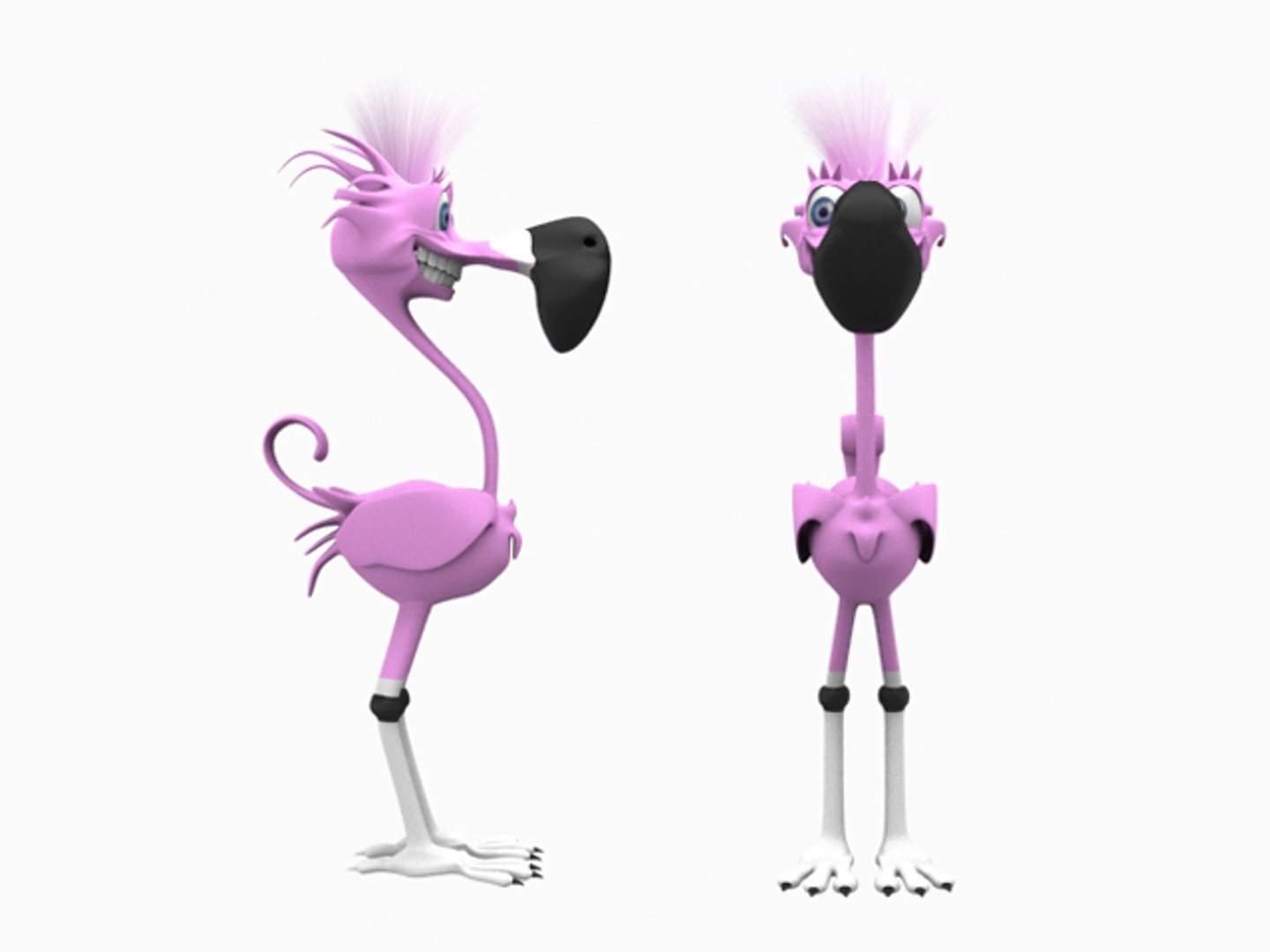 Flamingo Character Max