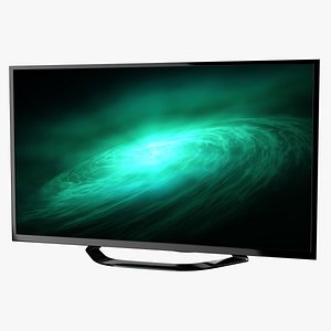 led television 3d obj