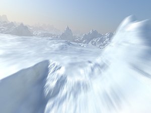 Arctic Snow Landscape