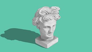 Apollo statue model