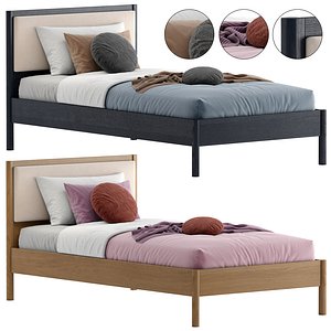 Blair single bed 3D model