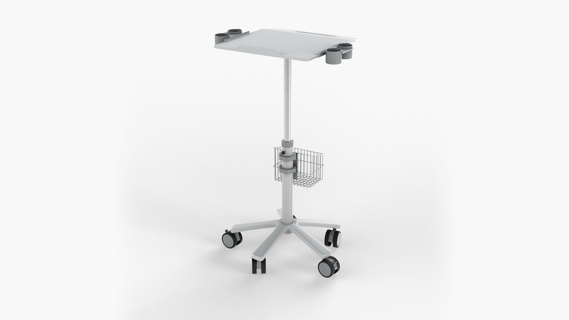 Medical table cart model - TurboSquid 1991860