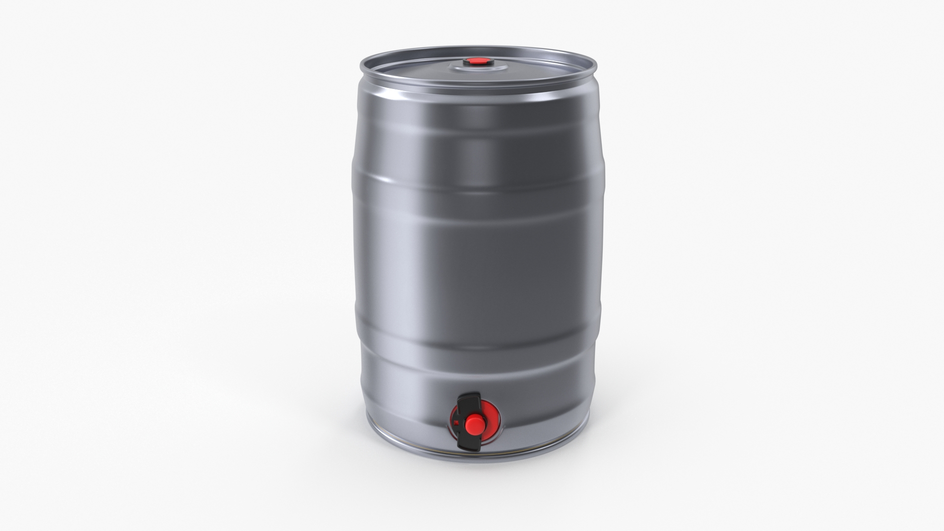 Metal Beer Keg With Tap Model TurboSquid 2302350