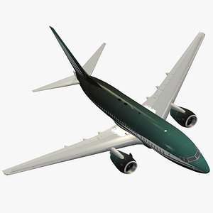 boeing 737-600 private livery 3d model