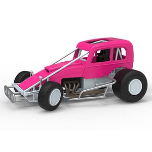 Super rod Version 1 while turning Scale 1 to 25 3D model