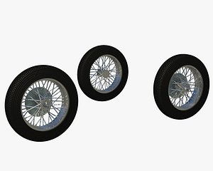 3d motor cycle rubber wheel