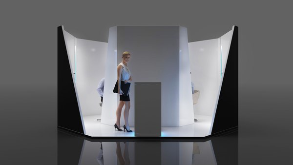 Modern Stand - Minimalist Design 3D - TurboSquid 1736149