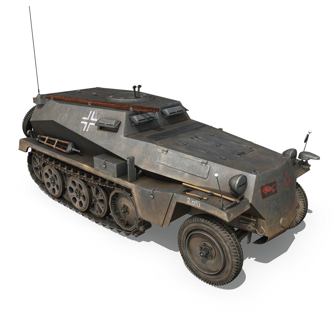 3D Model Sd Kfz 253 - - TurboSquid 1177617