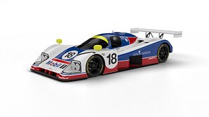 Aston Martin AMR1 1989 Racing 3D