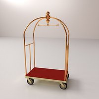 Hotel Luggage Cart