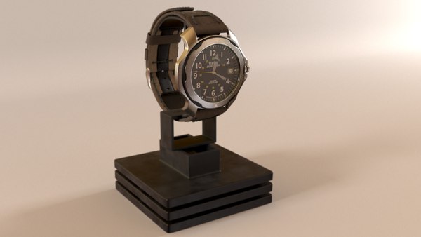 3D timex wrist watch