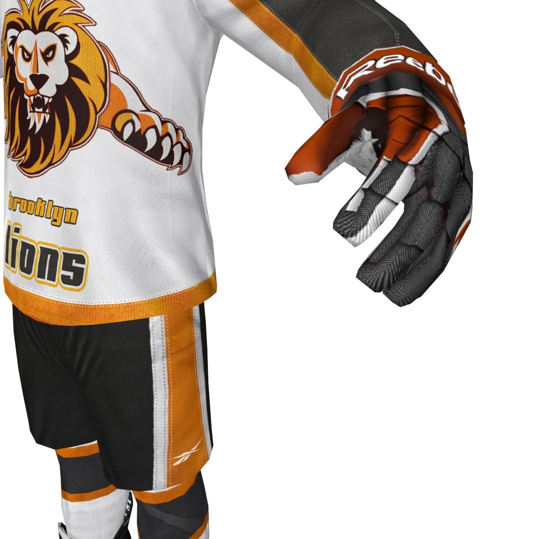 Hockey Player Goalie 3d Max