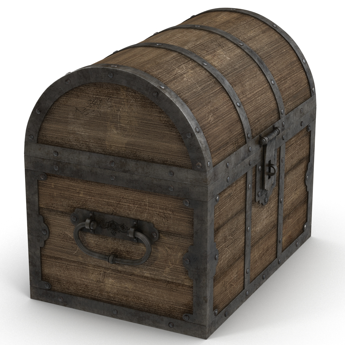 old wooden chest max