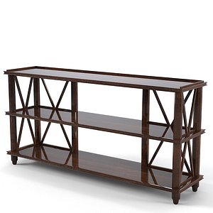 Quadrus studio cambriadge console sofa table modern contemporary traditional etagere