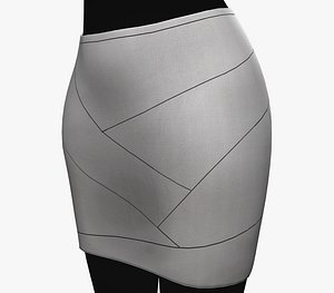 Female White Skirt Style 2 model