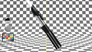 3D model darth vader s lightsaber