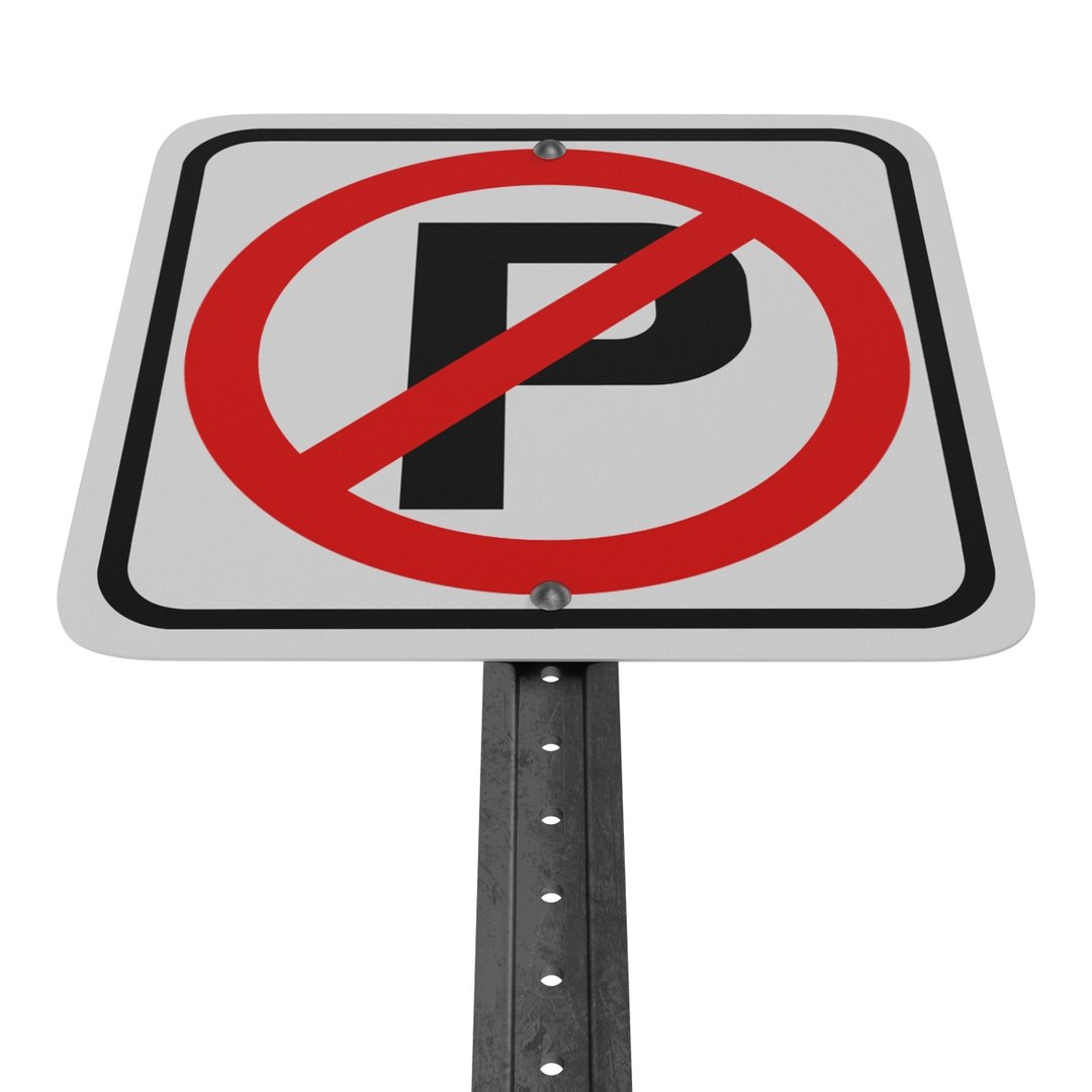 3d parking sign 2