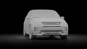 3D model Land Rover Discovery Sport Dynamic 2016