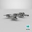 Furniture Hinge Set Three Types Silver