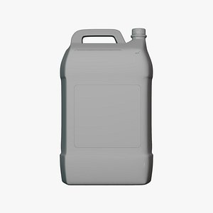 Jerry Can - Geometry Only No Textures No Materials 3D model