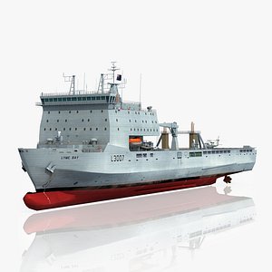 3D lyme bay l3007 ship