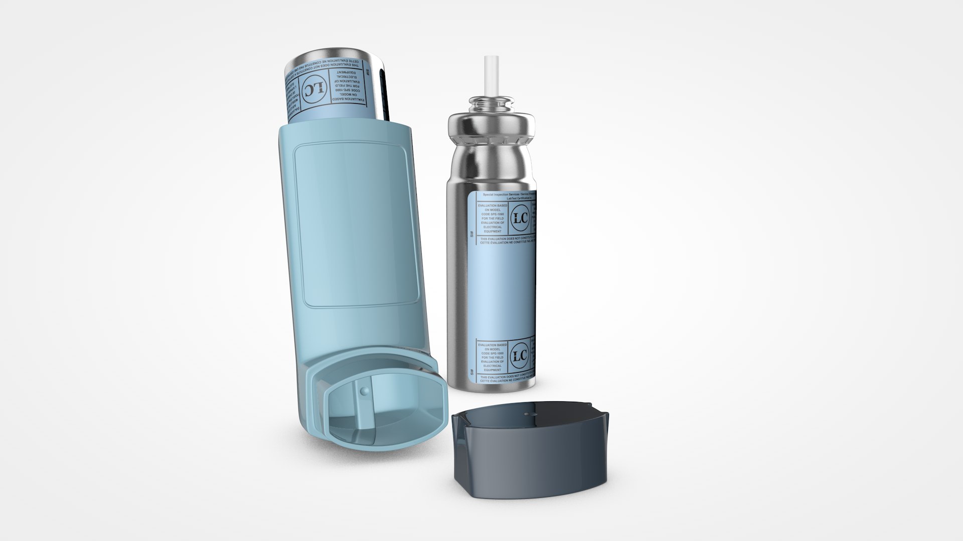 3D Inhaler - TurboSquid 1331205