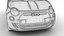 Fiat 500 Hybrid Cabrio 2026 3D-Modell