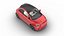 Fiat 500 Hybrid Cabrio 2026 3D-Modell