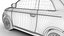 Fiat 500 Hybrid Cabrio 2026 3D-Modell